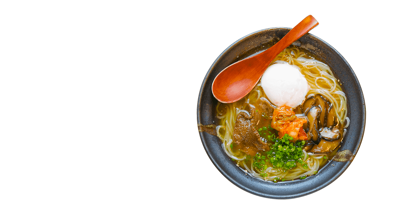 韓国冷麺の写真です。